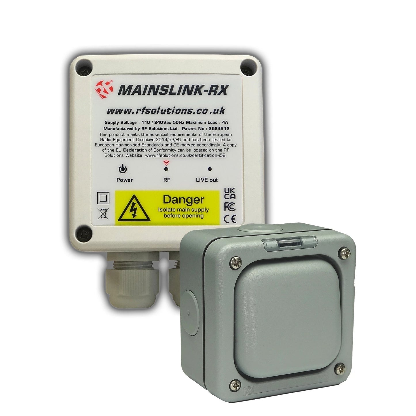 RF Solutions SWITCHLINK-8S1IP - Sistema de control remoto -