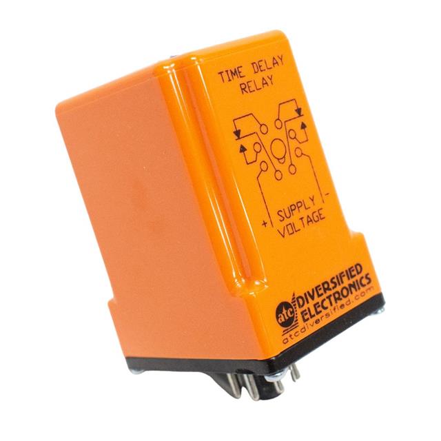 ATC-Diversified Electronics TBG-240-A-B-A TBG Para enchufe Relé mecánico 1 seg ~ 1023 seg 10A a 250VCA/24VCC