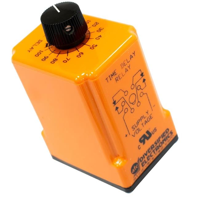 ATC-Diversified Electronics TDT-240-ALA-060 TDT Para enchufe Relé mecánico 0.6 ~ 60 seg 10A a 250VCA