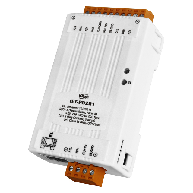ICP DAS USA INC TET-PD2R1 tET Input, Output (I/O) Module -