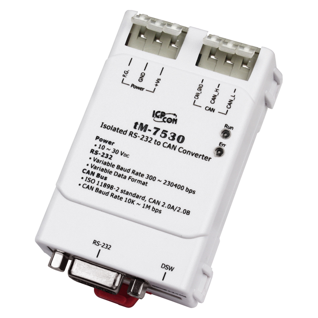 ICP DAS USA INC TM-7530 - Serial a CAN D-Sub 09 Pos (DB9) hembra