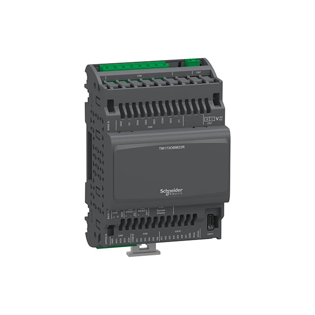Schneider Electric TM173OBM22R Modicon M173 M173 OPT. BLIND 22 I/OS, 2 RS485 13 - Digital (6), Analog (7)