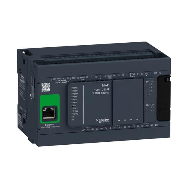 Schneider Electric TM241CE24T Modicon M241 LOGIC CONTROLLER, MODICON M241, 14 - Digital