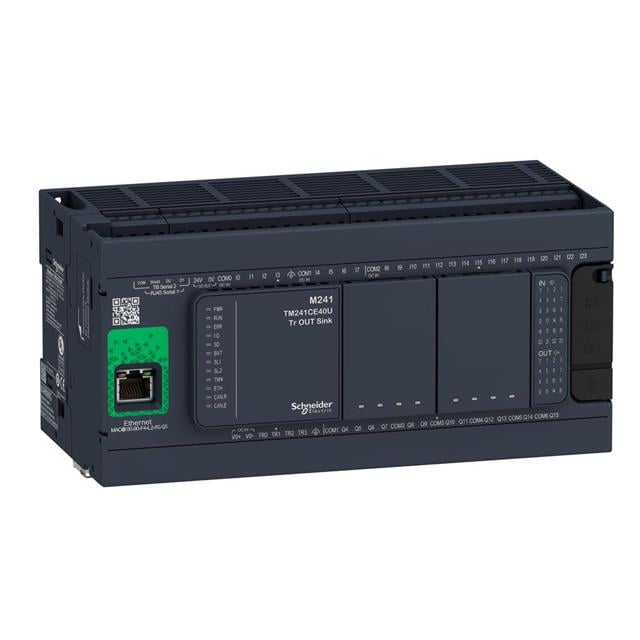 Schneider Electric TM241CE40R Modicon M241 LOGIC CONTROLLER, MODICON M241, 24 - Digital