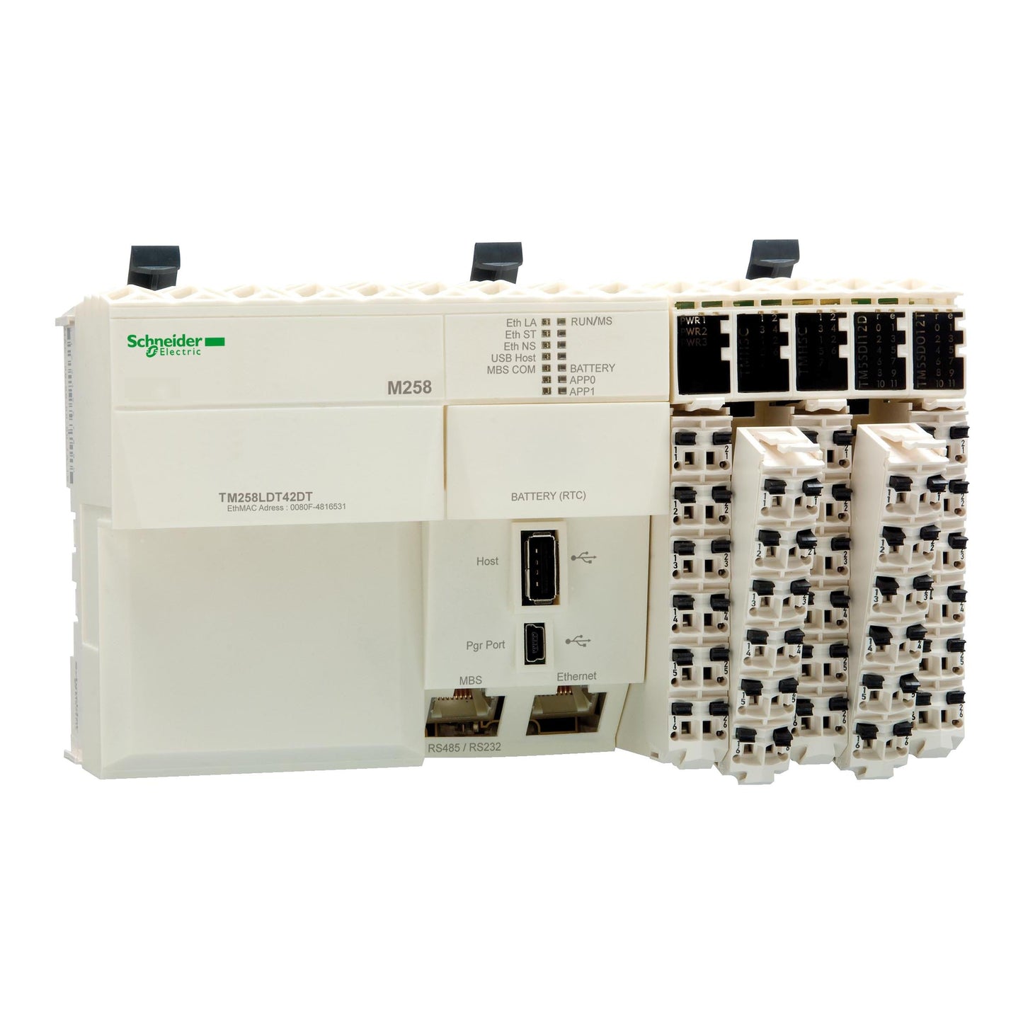 Schneider Electric TM258LD42DT Modicon M258 M258 CTRL ETH/SL/42DIO 26 - Digital
