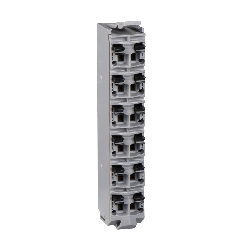 Schneider Electric TM5ACTB12PS Modicon TM5 Bloque de terminales Serie Multiple