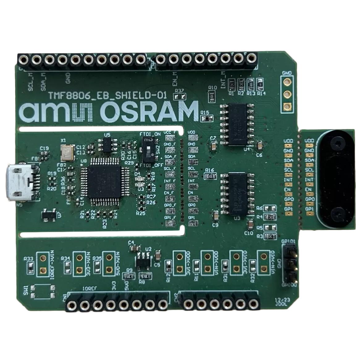 ams-OSRAM USA INC. TMF8806_EVM_EB_SHIELD - -