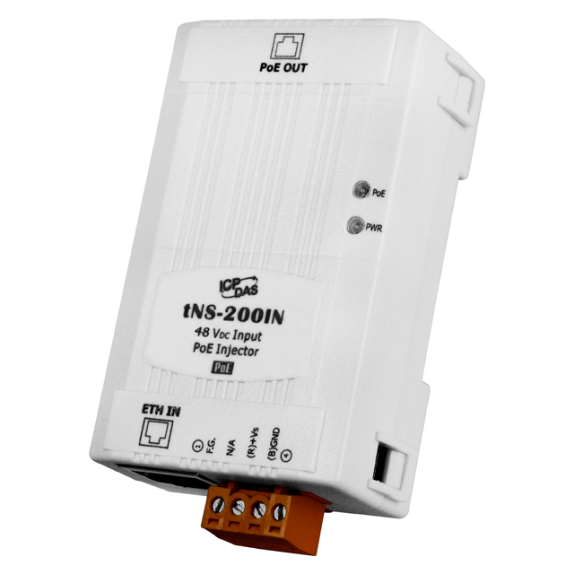 ICP DAS USA INC TNS-200IN TNS-200IN Inyector Midspan 46 ~ 53V