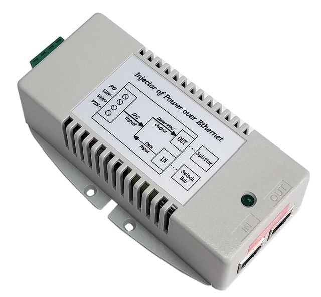 Tycon Systems Inc. TP-DCDC-2448G-HP TP-DCDC Inyector pasivo 18 ~ 36V