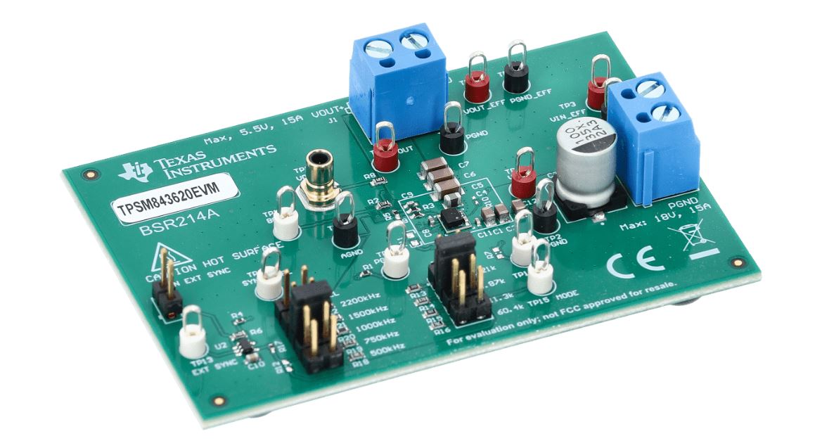 Texas Instruments TPSM843620EVM SWIFT™ EVAL BOARD FOR TPSM843620
