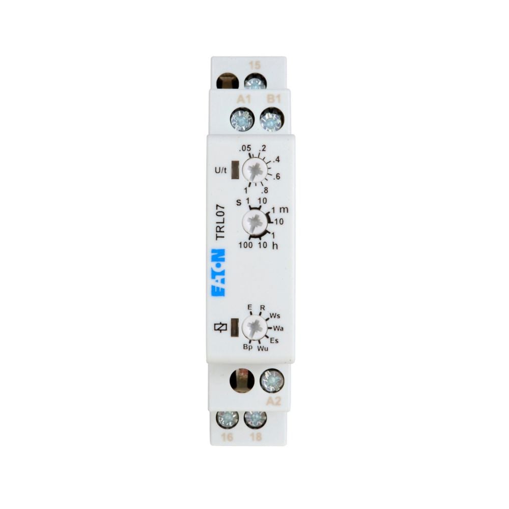 Eaton Electrical TRL27 TR Riel DIN Relé mecánico 0.05 seg ~ 100 h 8A a 250VCA