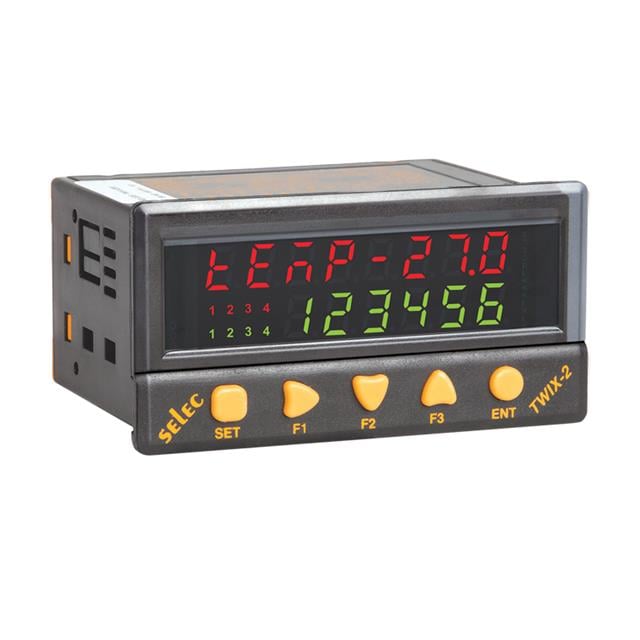 Selec Controls USA Inc. TWIX-2-24V-CU - PLC 6DI, 5RO, 6AI, 1AO 12 - Digital (6), Analog (4), Analog/Digital (2)