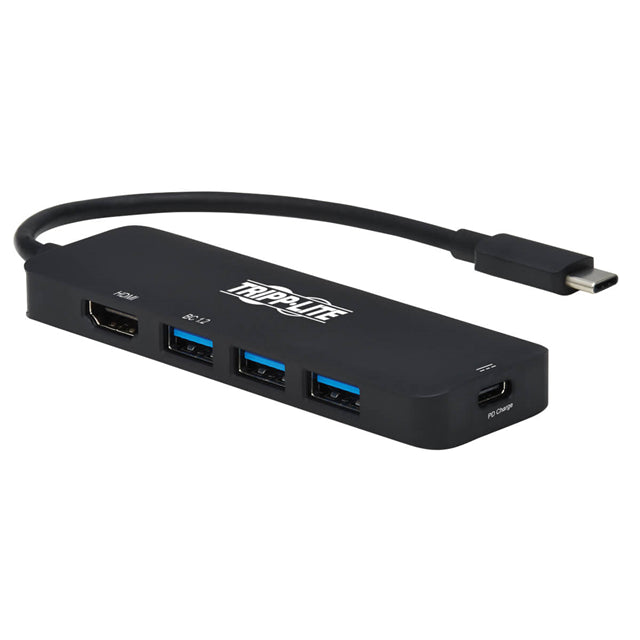 Eaton Tripp Lite U444-06N-H3UC2 - USB a DisplayPort - Mini, HDMI, USB USB - C 3.1 (3.1 Gen 1, Superspeed+) macho