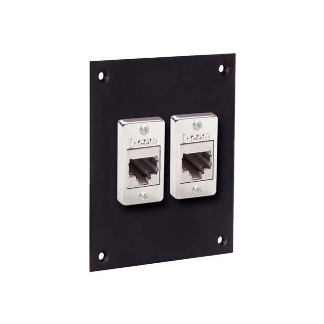L-com USP2ECF-SC5EB - Patch Panel, Cat5e RJ45 Jack