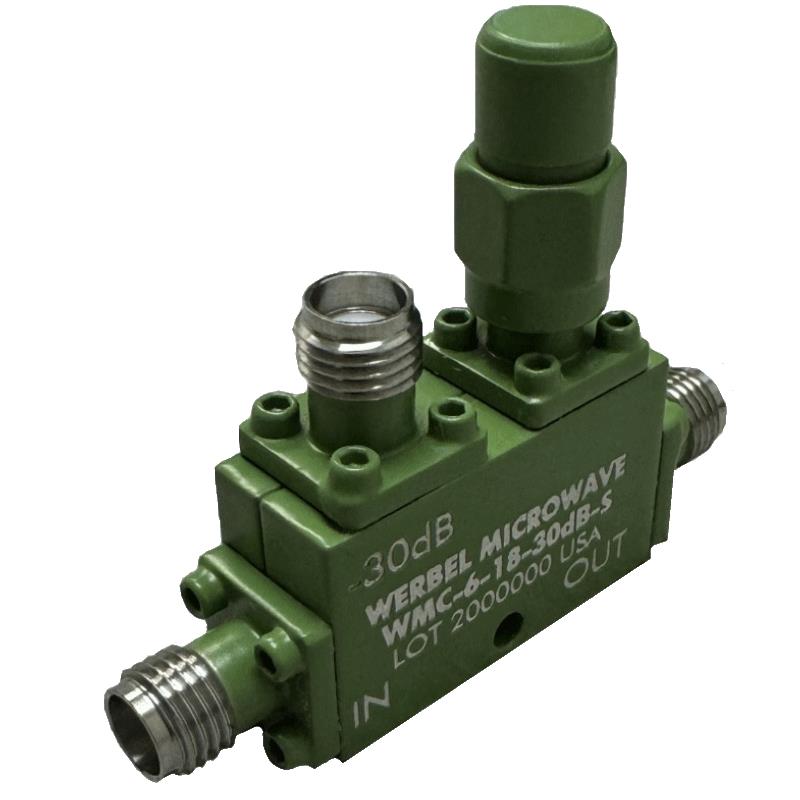 Werbel Microwave LLC WMC-6-18-30DB-S Single Coupler Estándar 6GHz ~ 18GHz Celular, militar