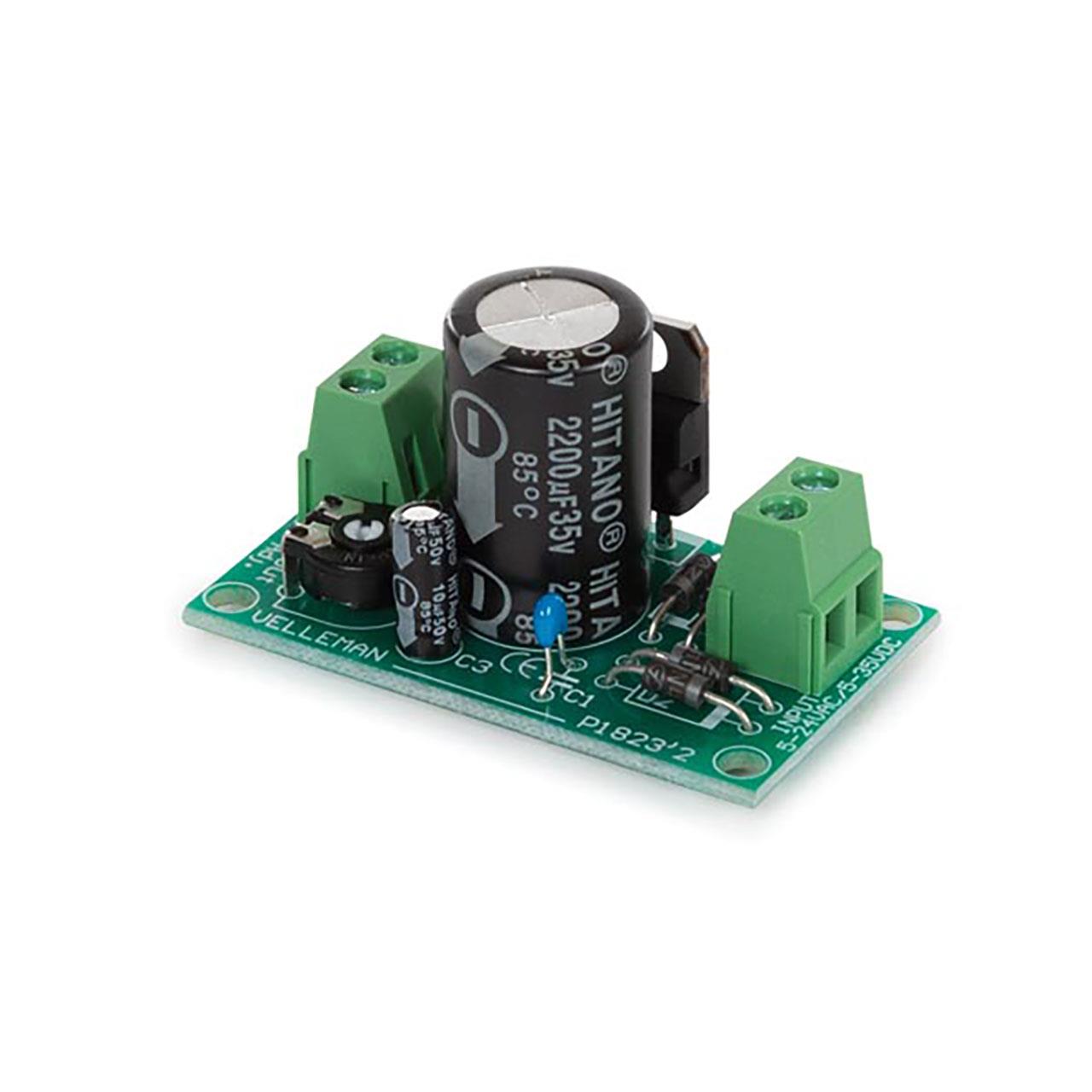 Velleman WMPC124 Whadda 1A POWER SUPPLY MODULE