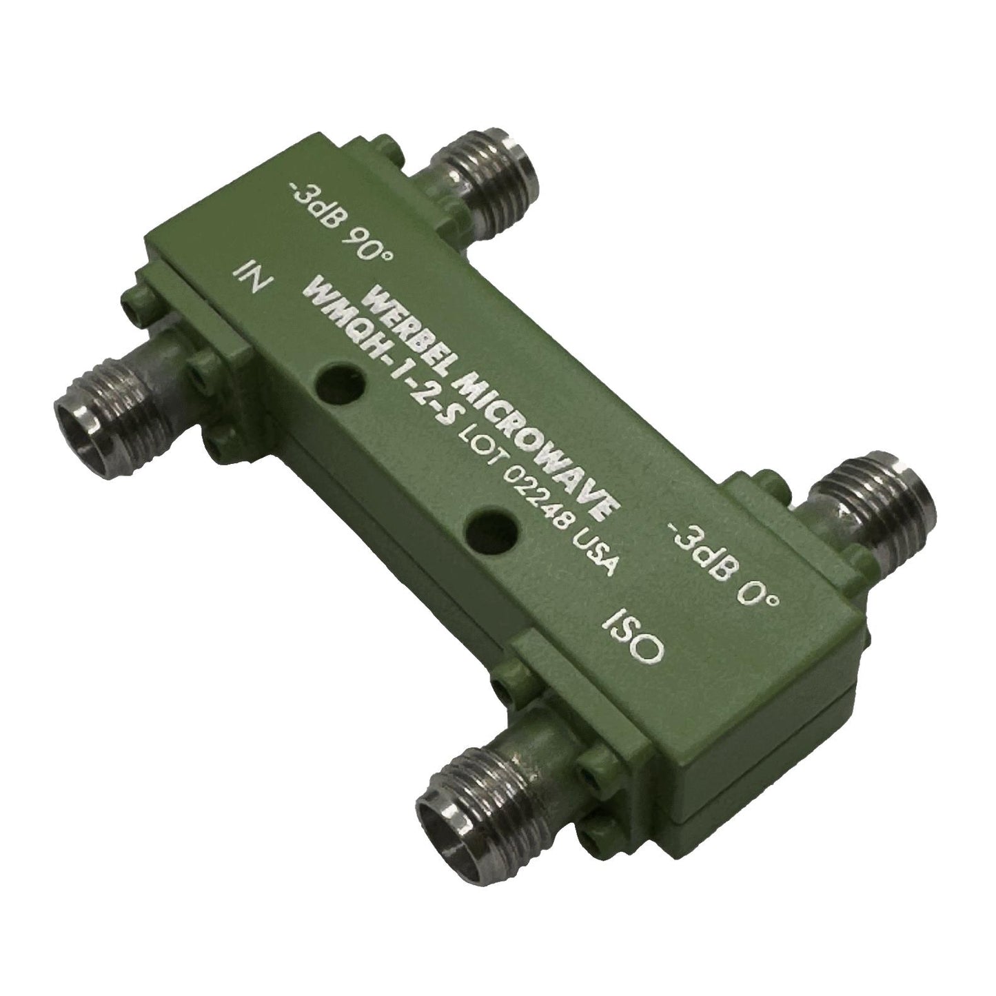Werbel Microwave LLC WMQH-1-2-S Quadrature Hybrid Estándar 1GHz ~ 2GHz Propósito general