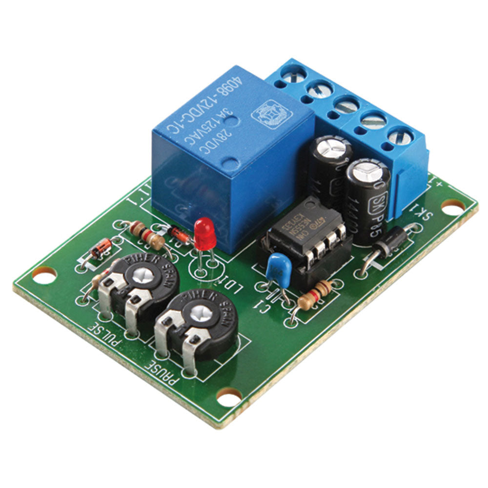Velleman WMT136 Whadda INTERVAL TIMER MODULE, 3A OUTP