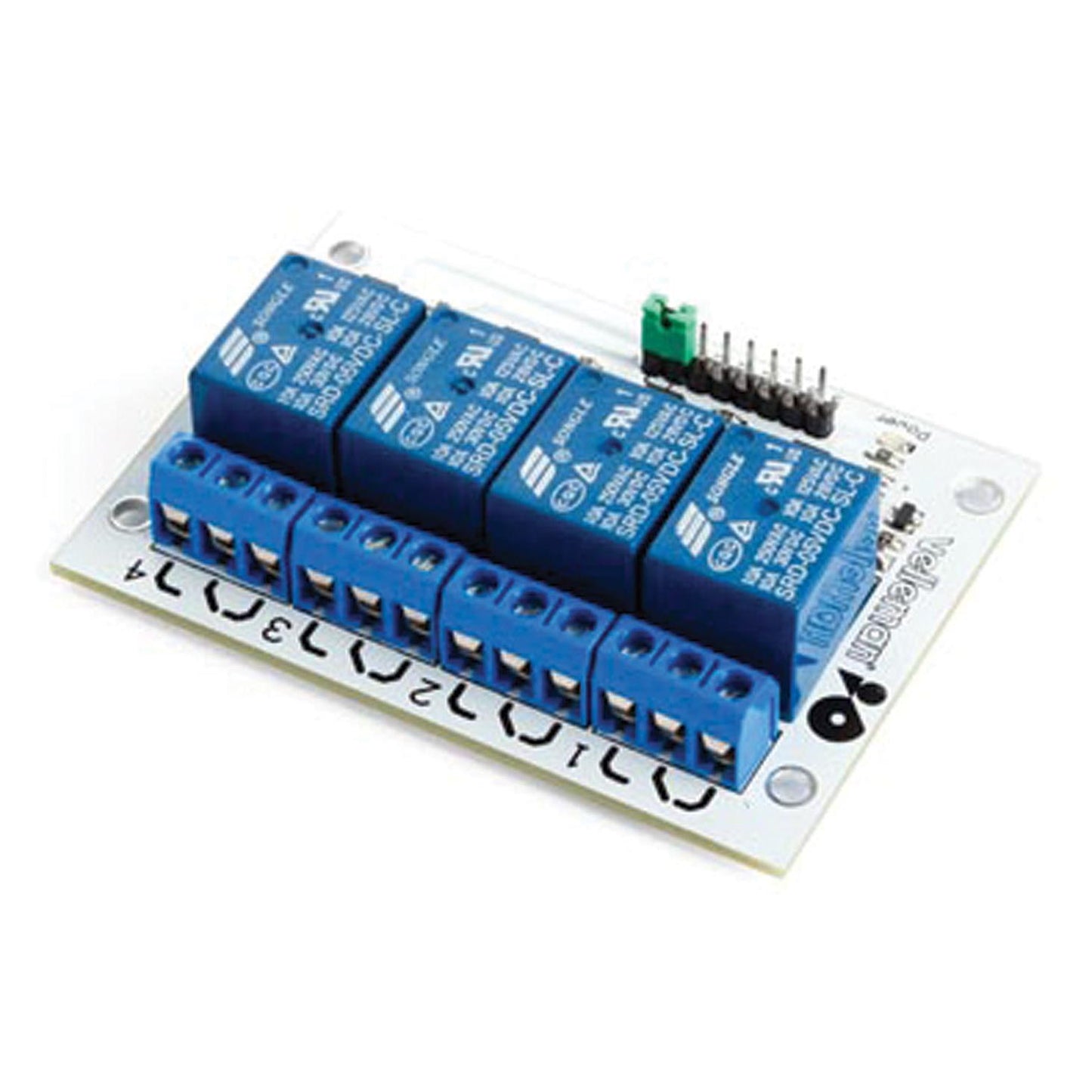 Velleman WPM400 Whadda 4 CHANNEL RELAY MODULE,10A@250
