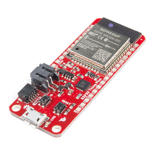 SparkFun Electronics WRL-15663 - Transceiver; 802.11 b/g/n (Wi-Fi, WiFi, WLAN), Bluetooth® Smart Ready 4.x Dual Mode (BLE)