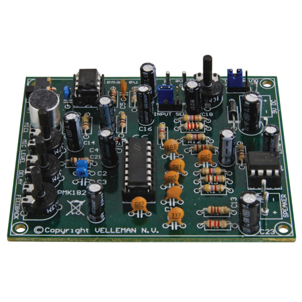 Velleman WSAH182 Whadda KIT,DIGITAL ECHO CHAMBER,40 KB
