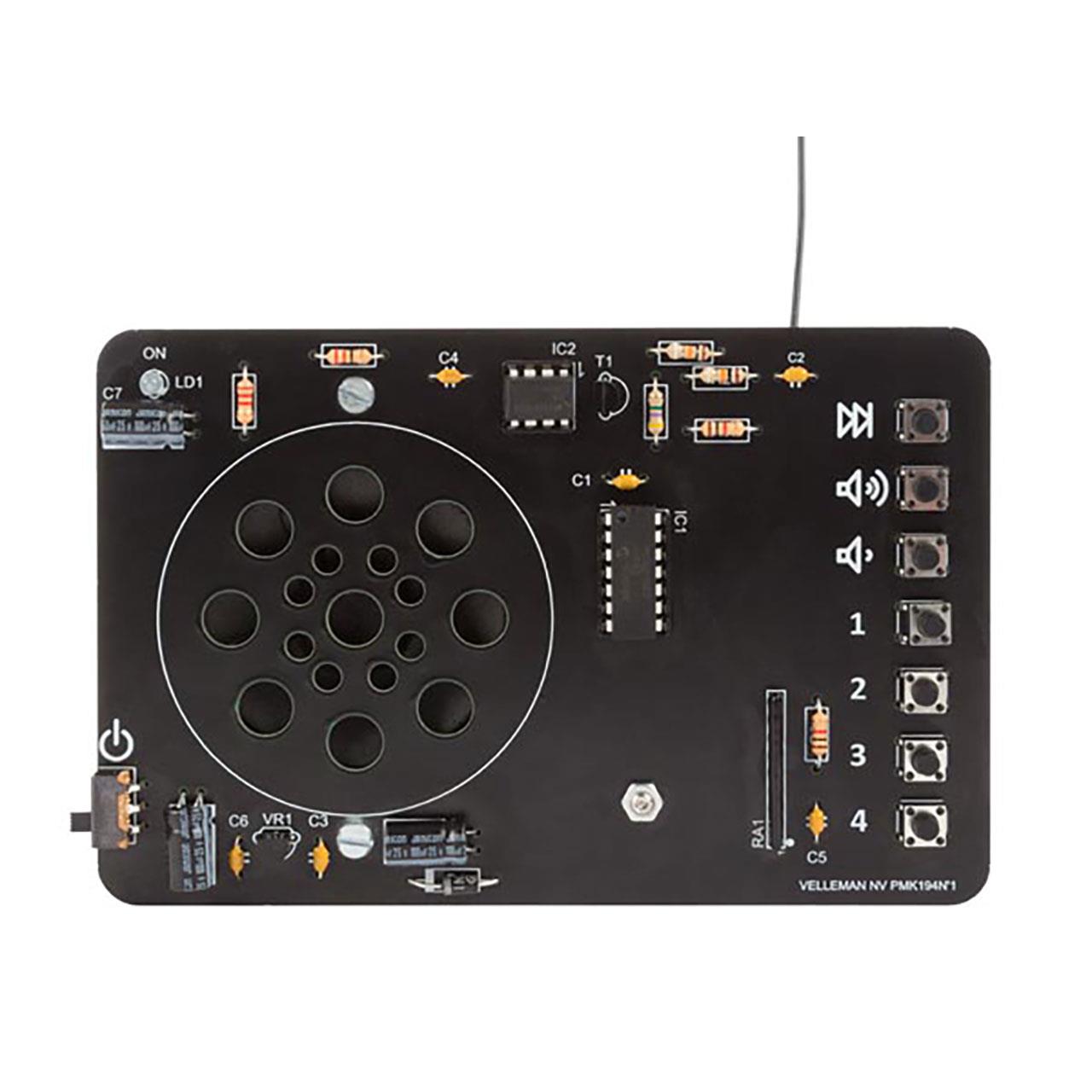 Velleman WSAH194 Whadda KIT, DIGITALLY CONTROLLED FM R