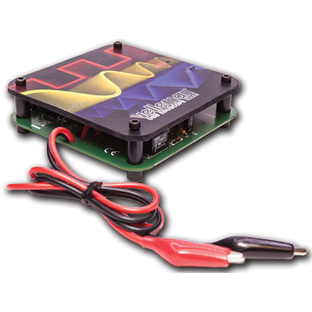 Velleman WSEDU09 Whadda KIT,EDU,PC OSCOPE,200KHZ,USB,