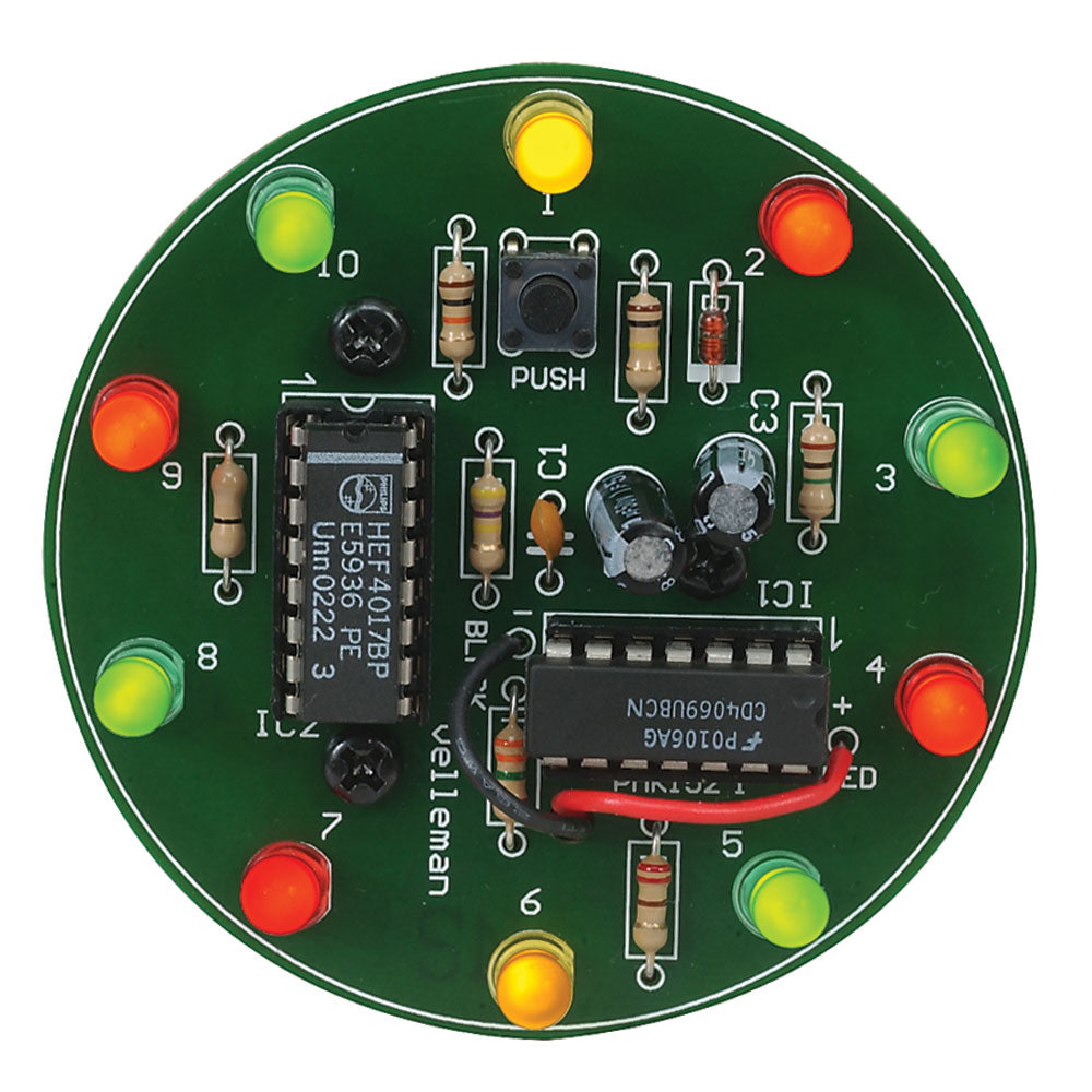 Velleman WSG152 Whadda WHEEL OF FORTUNE KIT