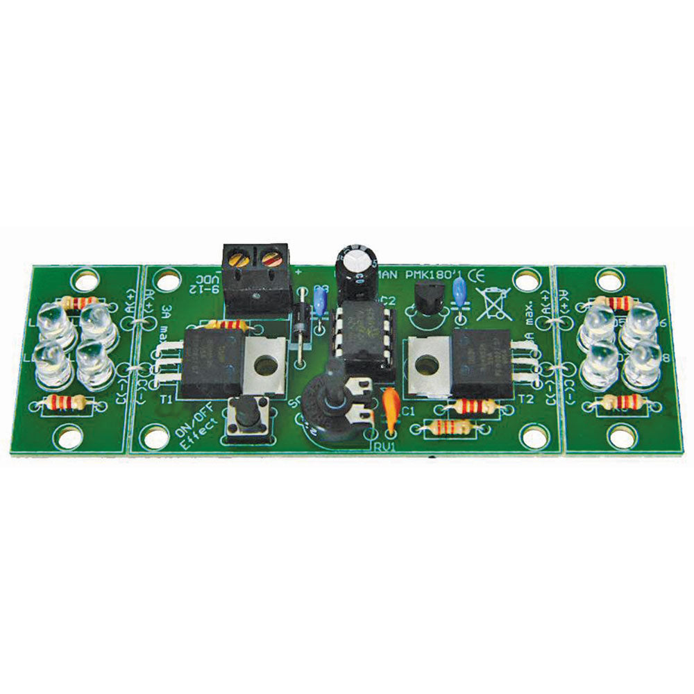 Velleman WSL180 Whadda KIT, TWO CHANNEL LED FLASHER 1
