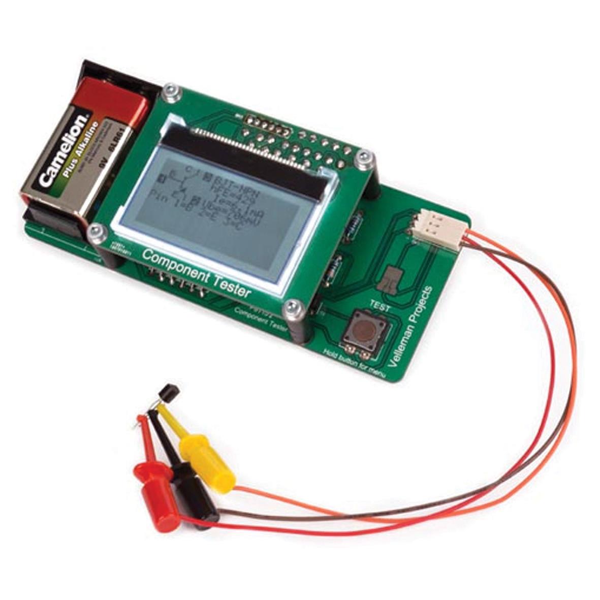 Whadda WSMI8115 Velleman KIT,COMPONENT TESTER,SOLDER