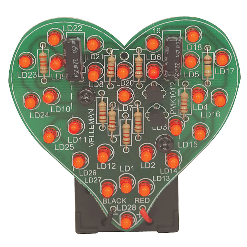 Velleman WSSA101 Whadda KIT,SWEETHEART LIGHT,FLASHING