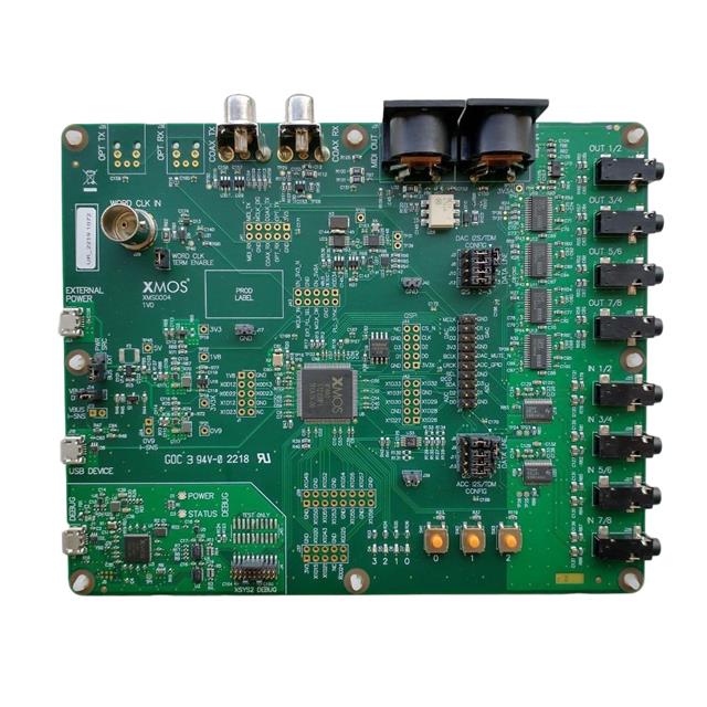 XMOS XK-AUDIO-316-MC-AB XCore™ EVAL BOARD FOR XU316 Audio Processing
