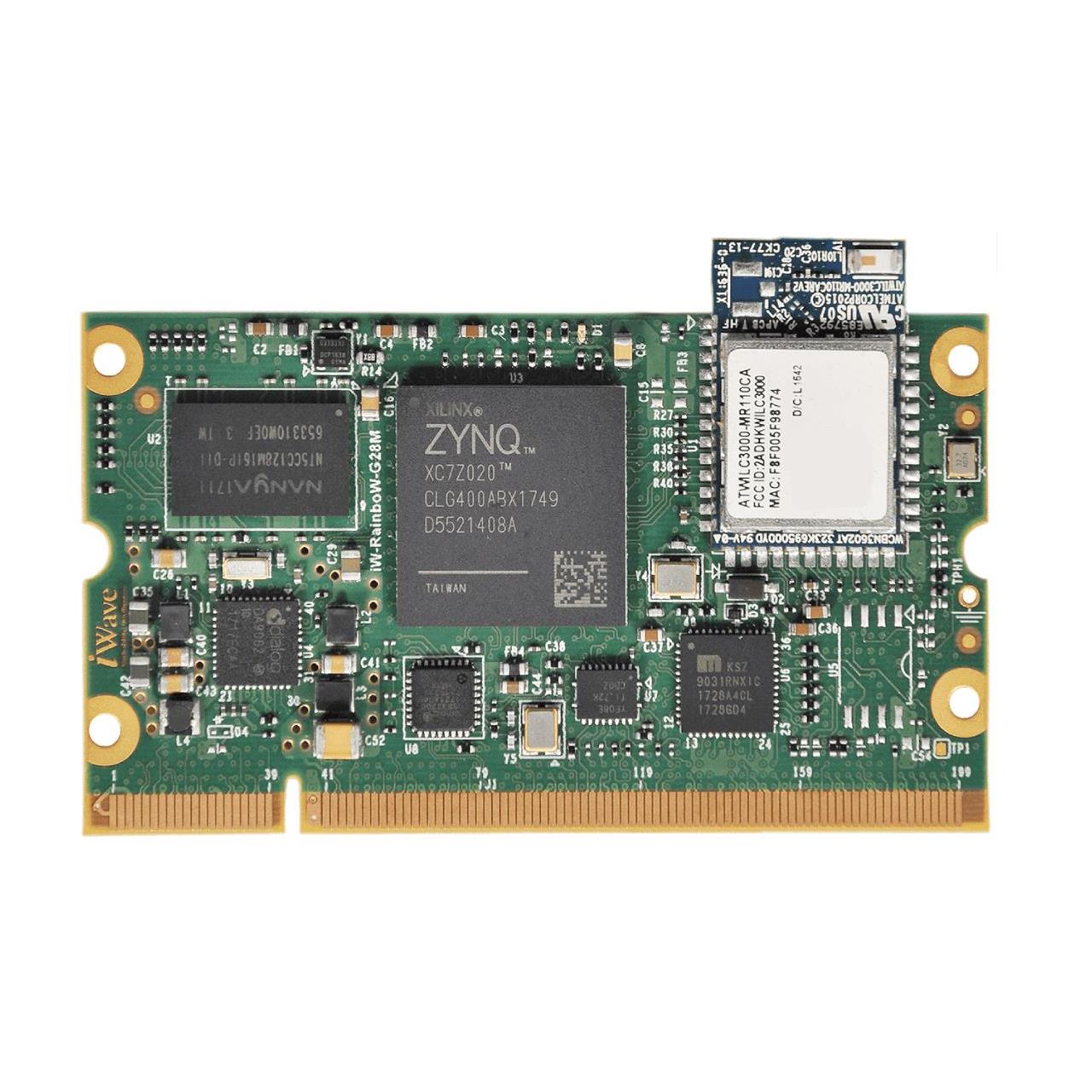 iWave Global iW-G28D-SM20-3D512M-E008G-LCD Zynq®-7000 ZYNQ 7020 SODIMM DEVELOPMENT KIT