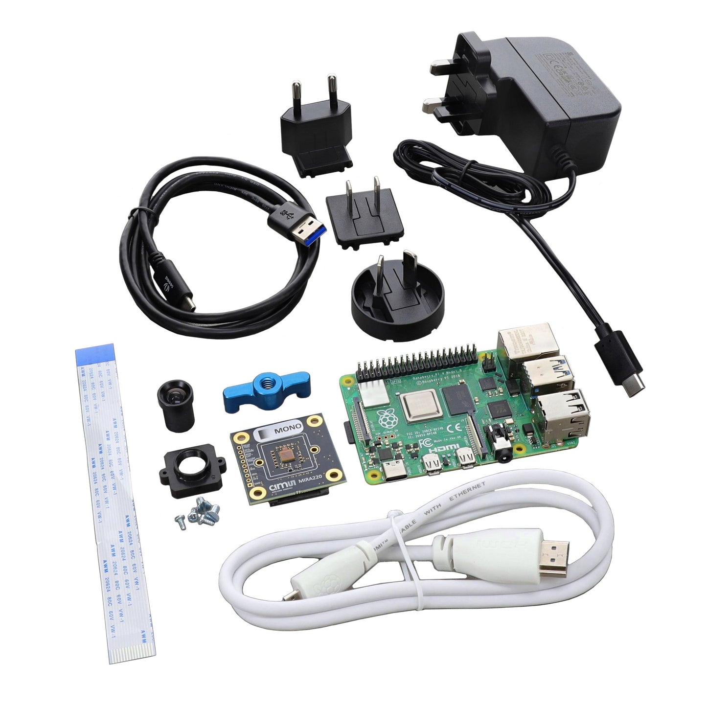 ams-OSRAM USA INC. MIRA220 RASPBERRY PI EVK - -