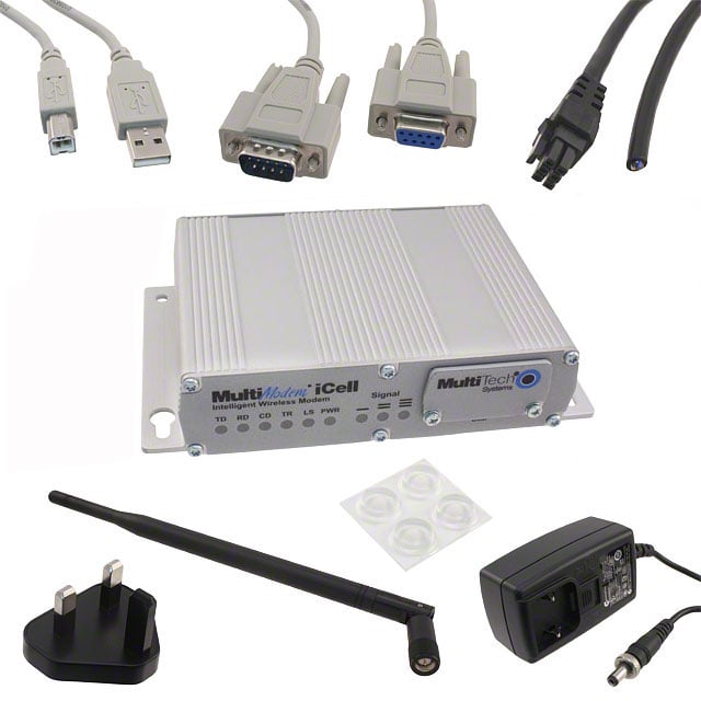 Multi-Tech Systems Inc. MTCMR-E1-GB/IE MultiModem® iCell Transceptor, EDGE, módem GPRS, GSM, EDGE
