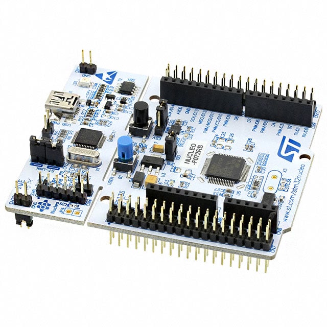 STMicroelectronics NUCLEO-F072RB STM32F0 NUCLEO-64 STM32F072RB EVAL BRD MCU 32 bits ARM® Cortex®-M0