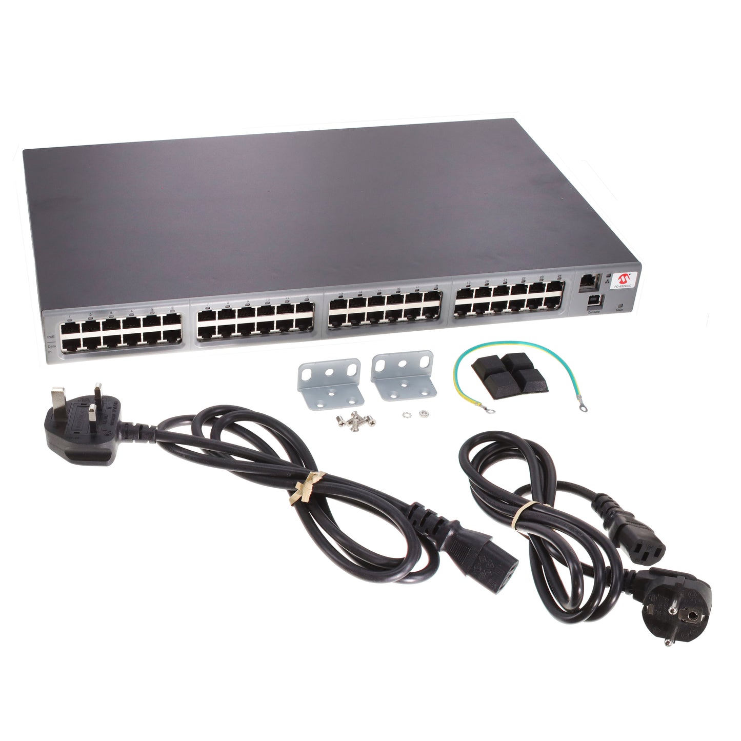 Microchip Technology PD-6524GC/AC-EK PowerDsine® Inyector Midspan 90 ~ 240VCA