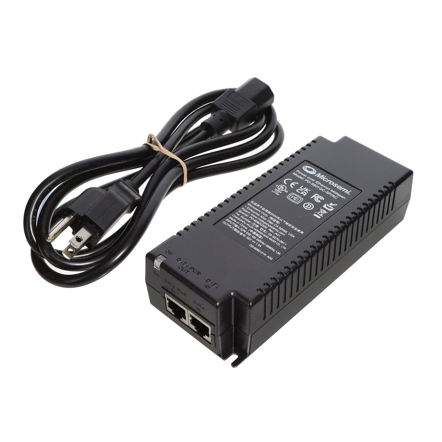 Microchip Technology PD-9501GC-SP/AC-JP PowerDsine® Inyector Midspan 100 ~ 240VCA
