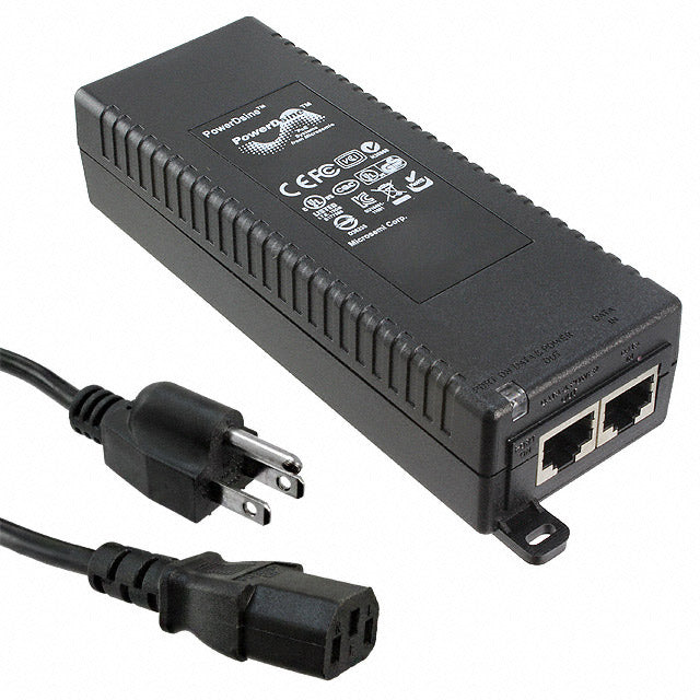 Microchip Technology PD-9001GR/AT/AC-US PowerDsine® Inyector Midspan 100 ~ 240VCA