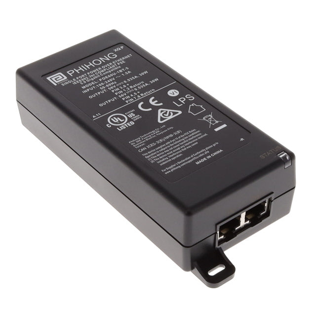 Phihong USA POE60U-1BT-5-R POE60U Inyector Midspan 90 ~ 264VCA