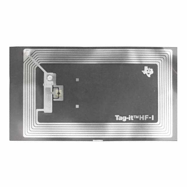 Texas Instruments RI-I02-114B-S1 Tag-it™ HF-I Pro Rectangle Inlays Incrustación Pasivo