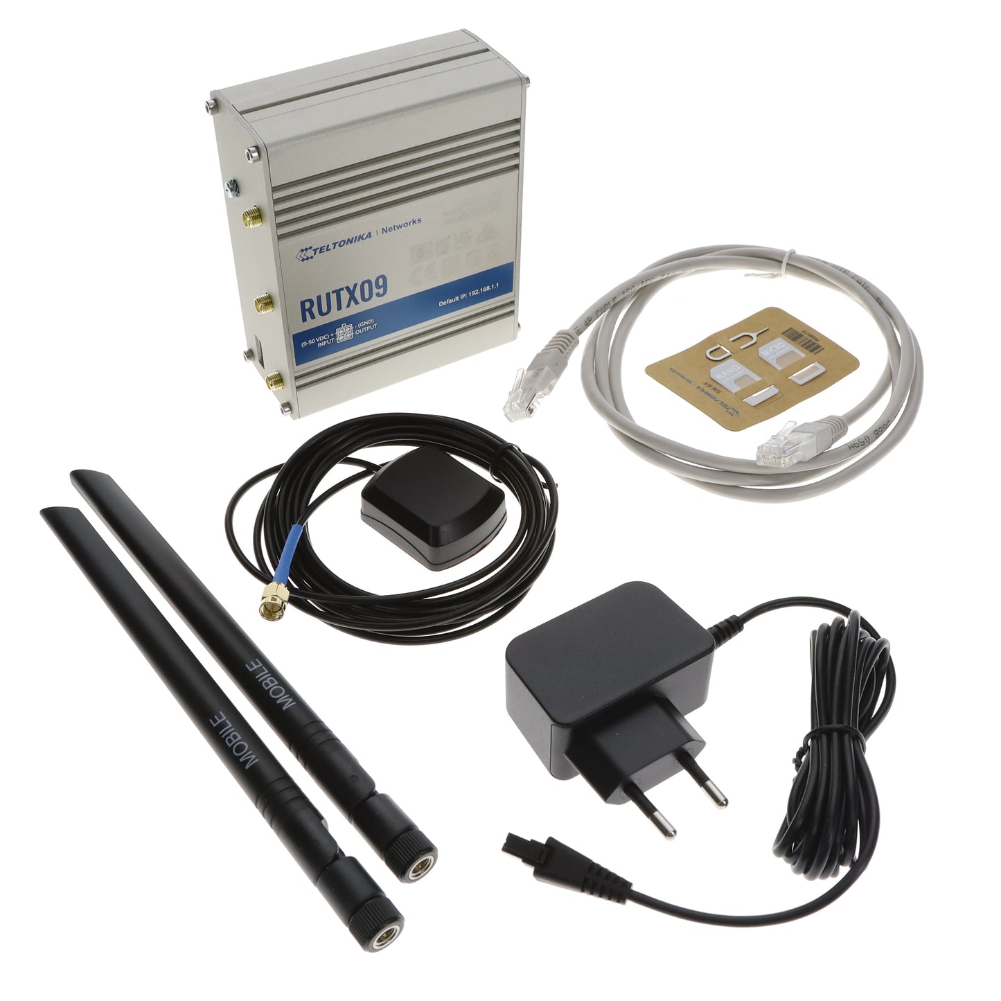Teltonika RUTX09000000 RUTX09 RUTX09 EMEA, OCEANIA, BRAZIL - E Router