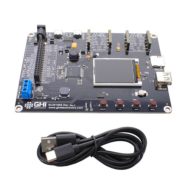 GHI Electronics, LLC SCD-20100S-C - SITCORE SC20100S DEV BOARD MPU ARM® Cortex®-M7