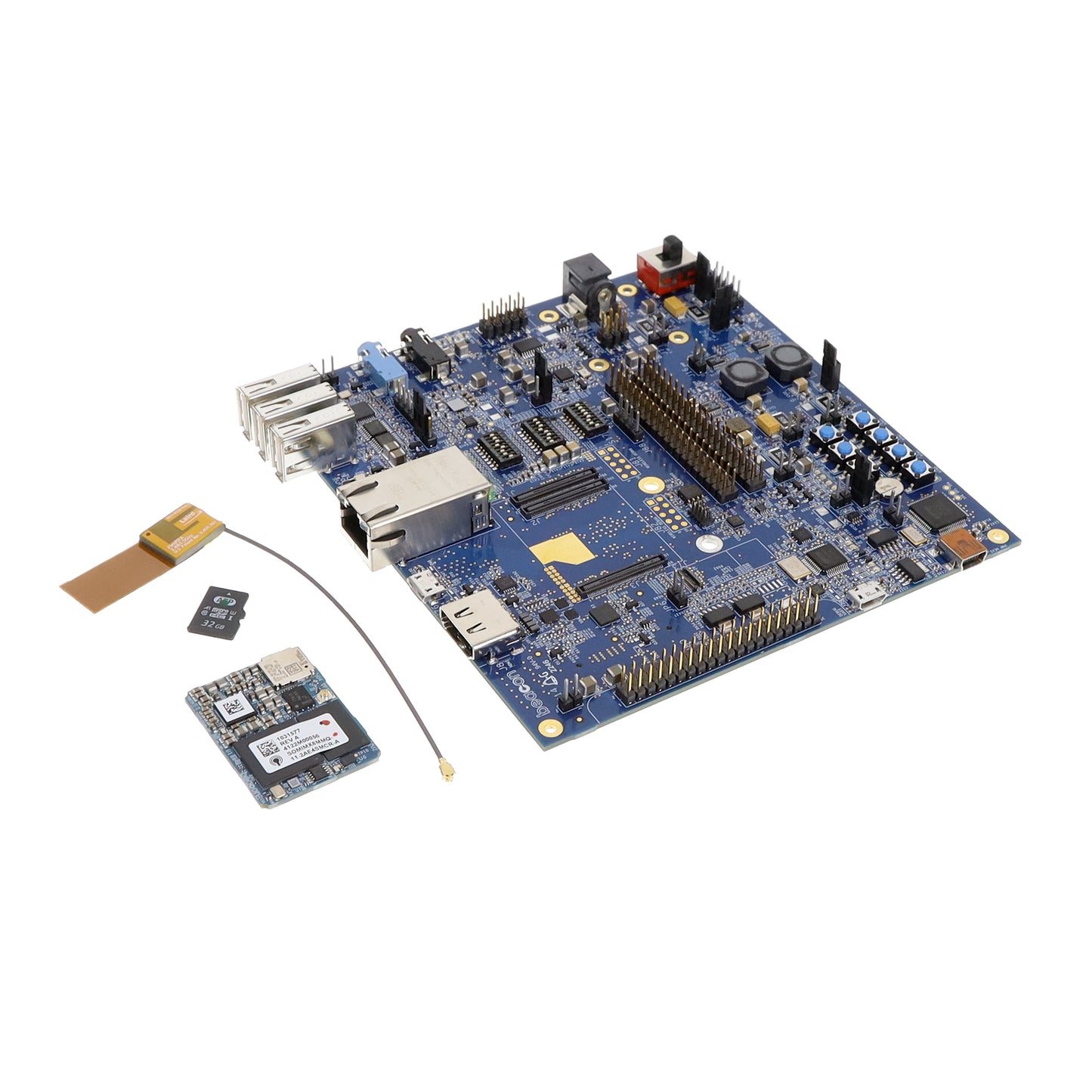 Beacon EmbeddedWorks SDK-IMX8MMQ-11-2G32GR i.MX ZOOM I.MX 8M MINI EVAL BRD MPU ARM® Cortex®-A53, Cortex®-M4