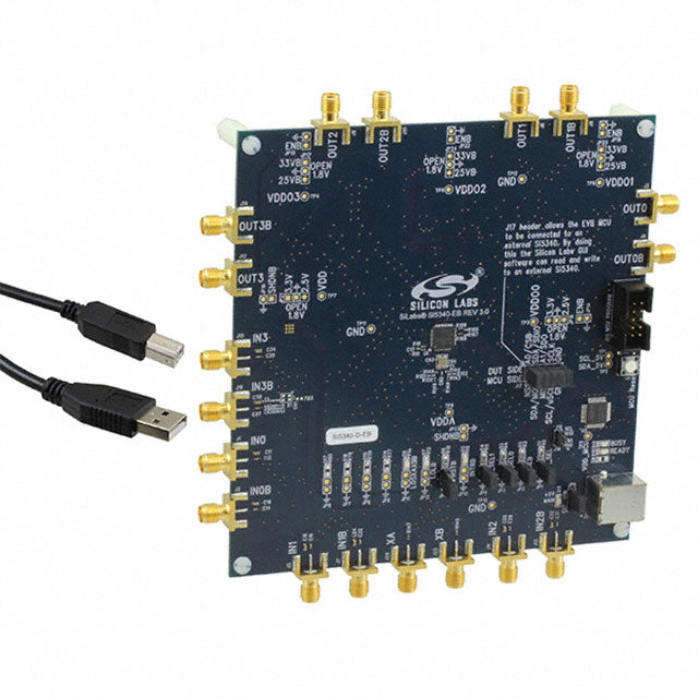 Skyworks Solutions Inc. SI5340-D-EVB - EVAL BOARD FOR SI5340 Clock Generator