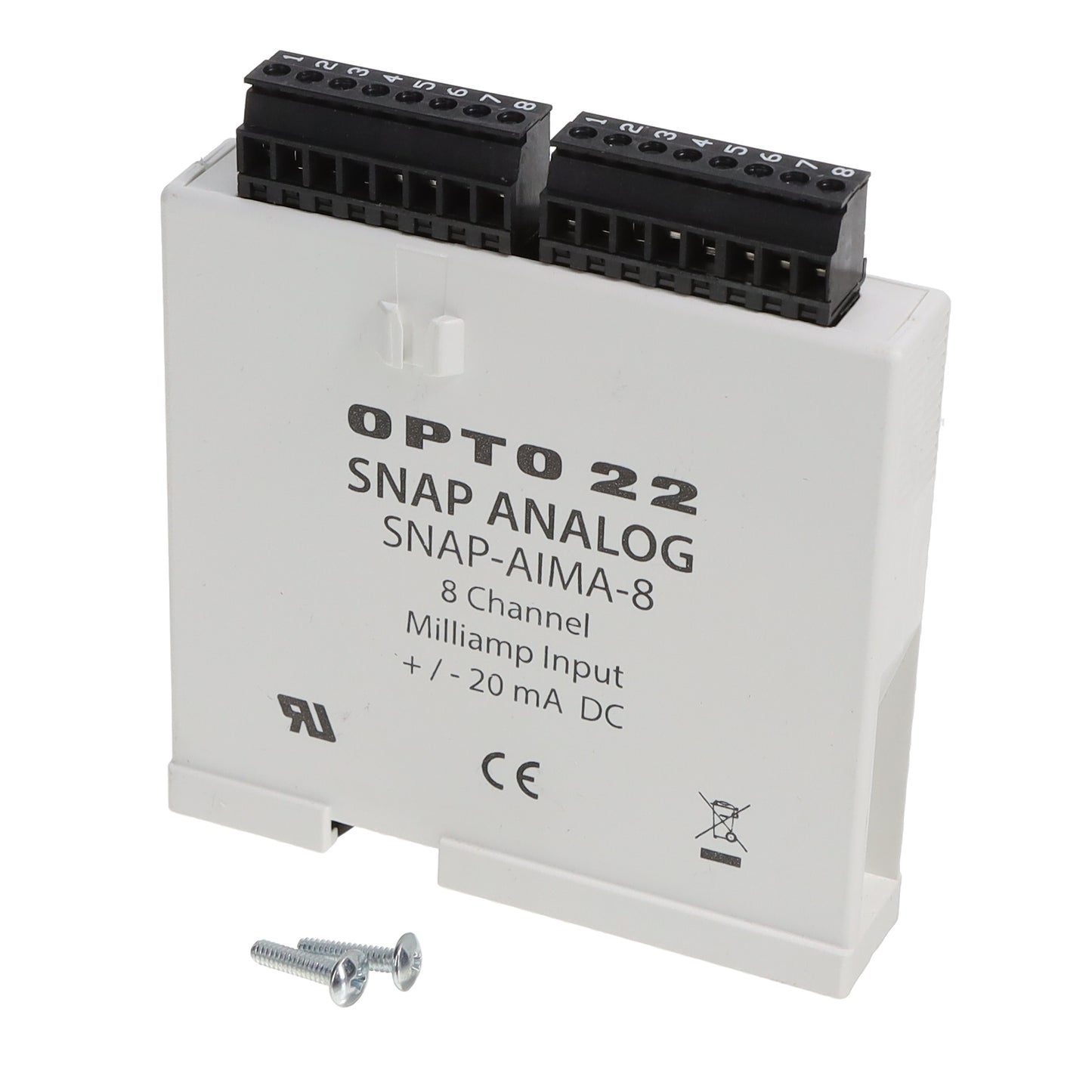 Opto 22 SNAP-AIMA-8 SNAP Input, Output (I/O) Module SNAP Series
