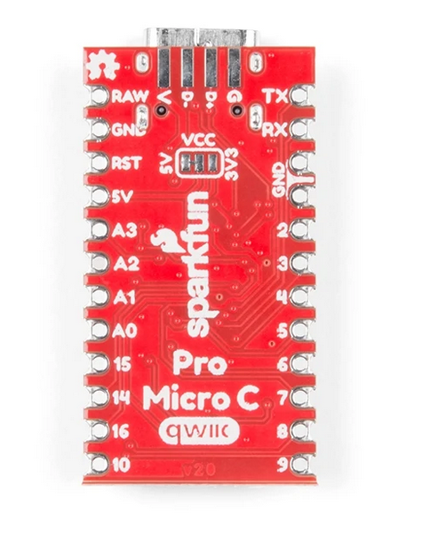 SparkFun Qwiic Pro Micro - USB-C (ATmega32U4) Tarjeta DEV-15795