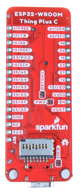 SparkFun Thing Plus - ESP32 WROOM (USB-C) TARJETA WRL-20168