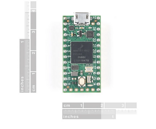 Teensy 4.0 (Headers) Tarjeta DEV-16997