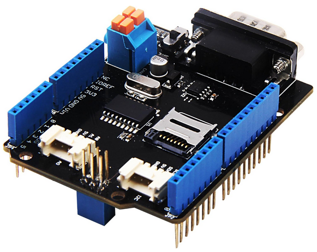 Seeed Studio CAN-Bus Shield V2 Compatible con Arduino para controlador y transceptor, Arduino Shield adopta MCP2515 y MCP2551